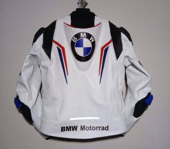 BMW Motorrad Leather Jacket – Handmade Custom Motorcycle Jacket - Image 2