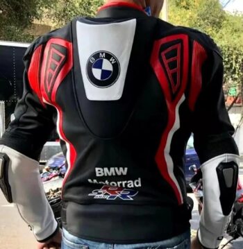BMW Motorrad Leather Racing Jacket – Custom Motorcycle Jacket - Image 2