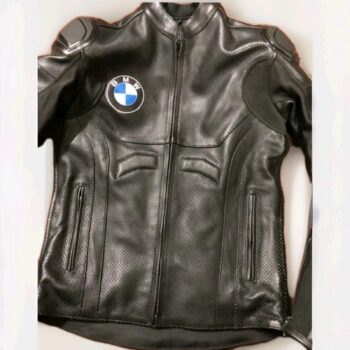 BMW Motorrad Leather Motorcycle Jacket – Custom Handmade Racing Biker Jacket