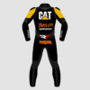 Jack Miller Caterpillar Thriller MotoGP Leather Racing Suit – CE Armor, Aerodynamic Design & Custom Fit - Image 2