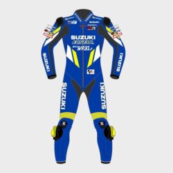 Joan Mir Suzuki Moto GP 2019 Suit – Authentic Race-Ready Leather Suit