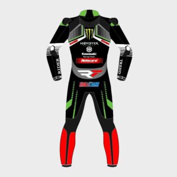 Leon Haslam Kawasaki 2019 WSBK Race Suit - Image 2