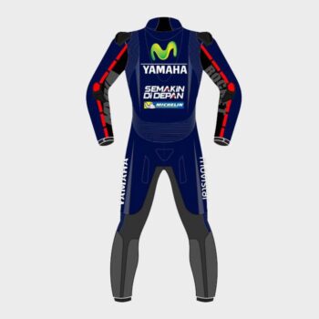 Maverick Viñales Movistar Yamaha MotoGP 2017 Leather Suit - Image 2