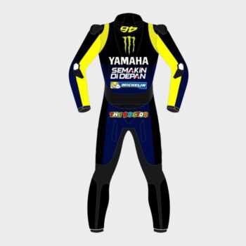 Valentino Rossi Yamaha Monster MotoGP 2019 Leather Suit - Image 2