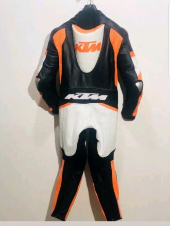 Jack Miller KTM Winter Test 2022 Leather Racing Suit – CE Armor - Image 3