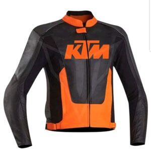 ktm racing jacket leather