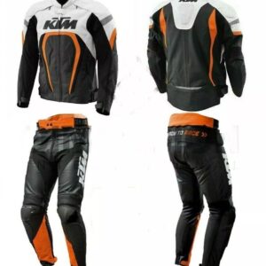 KTM 2 Piece Leather Racing Suit