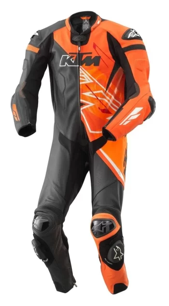 Jack Miller KTM Winter Test 2022 Leather Racing Suit – CE Armor, Aerodynamic Design & Custom Fit - Image 4