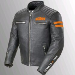 Vintage Racing Leather Jacket – Classic Motorsport Style