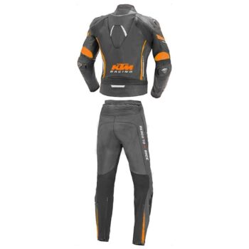 Jack Miller KTM Winter Test 2022 Leather Racing Suit – CE Armor, Aerodynamic Design & Custom Fit - Image 2
