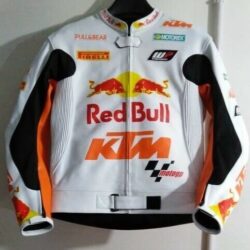 Men’s Leather Racing Jacket – Premium Motorcycle Protective Gear