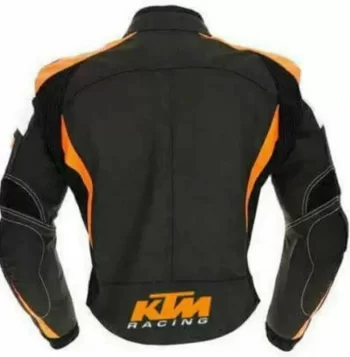 Men’s Leather Motorcycle Racing Jacket – Premium Protective Gear - Image 2