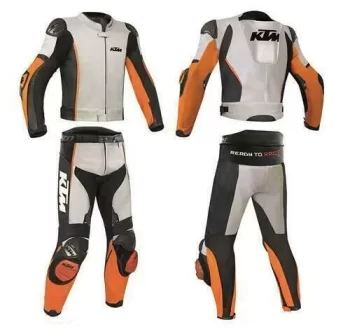 Jack Miller KTM Winter Test 2022 Leather Racing Suit - Image 2