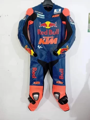 Jack Miller KTM Winter Test 2022 Leather Racing Suit – CE Armor, Aerodynamic Design & Custom Fit