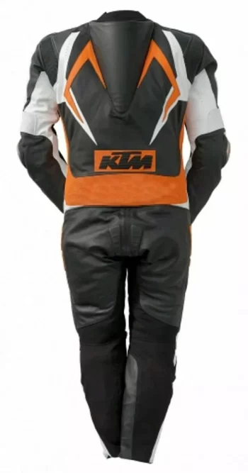 Jack Miller KTM Winter Test 2022 Leather Racing Suit – CE Armor, Aerodynamic Design & Custom Fit - Image 2