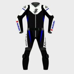 Suzuki MotoGP Race Suit – Authentic Leather Racing Gear