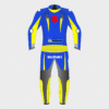 Suzuki Motorbike Leather Biker Suit – Durable & Stylish Riding Gear - Image 2