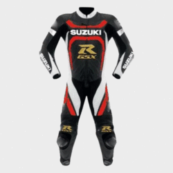 Suzuki Motorcycle Race Leather Suit – Professional Grade Racing Protection