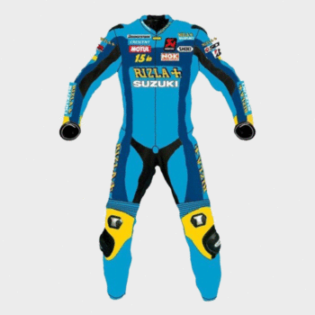 Suzuki Rizla MotoGP Race Suit – Iconic Racing Leather Gear