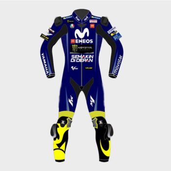 Valentino Rossi Movistar Yamaha 2018 Suit in Blue
