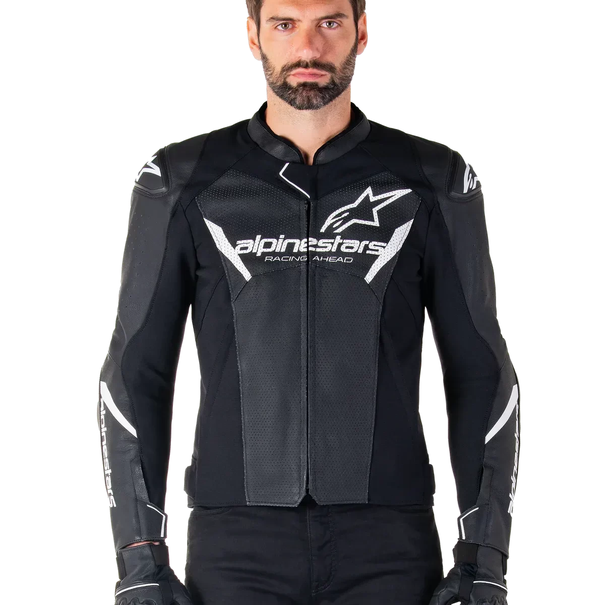 Alpinestars Faster V3 Airflow Leather Jacket