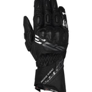 SP-3 Gloves | Black and Black and White Premium Motorcycle Gloves for Ultimate Protection