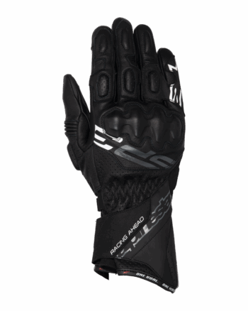 SP-3 Gloves | Black and Black and White Premium Motorcycle Gloves for Ultimate Protection