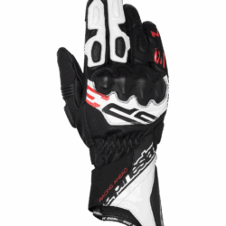 SP-3 Gloves | White and Black Premium Motorcycle Gloves for Ultimate Protection
