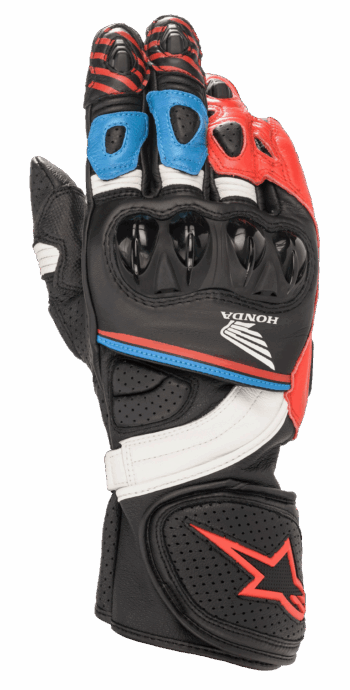 Honda GP Plus R V2 Gloves - Premium Racing Gloves for Maximum Protection and Comfort