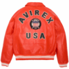Avirex Icon Leather Bomber Jacket – Premium French Lambskin, Military-Inspired Design - Image 2