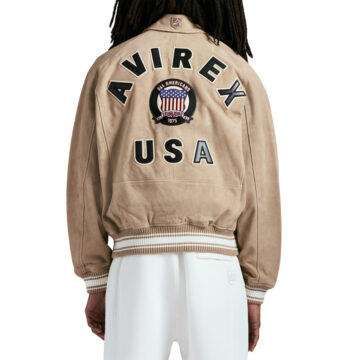Avirex Limited Edition Suede Icon Jacket – Premium Protection & Timeless Style - Image 4