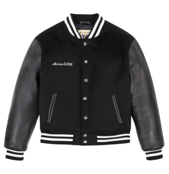 Avirex Wool Leather Varsity Jacket – Classic Style & Premium Comfort