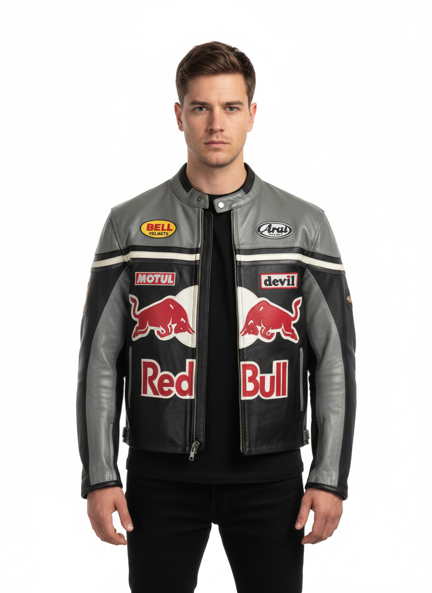 Red Bull Leather Jacket