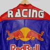 red bull leather biker jacket