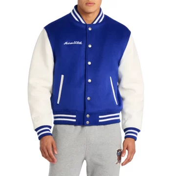 Avirex Wool Leather Varsity Jacket – Premium Comfort & Timeless Style - Image 3