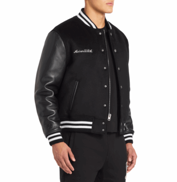 Avirex Wool Leather Varsity Jacket – Classic Style & Premium Comfort - Image 3