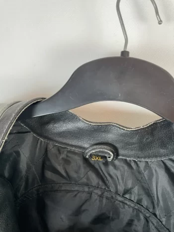 Vintage Red Bull Leather Jacket Streetwear - Iconic 90s Racing Style with Modern Edge - Image 2