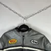 Vintage Red Bull Leather Jacket Streetwear - Iconic 90s Racing Style with Modern Edge - Image 3