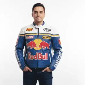 red bull f1 leather jacket