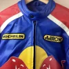red bull leather motorcycle jacket