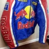 red bull leather motorcycle jacket