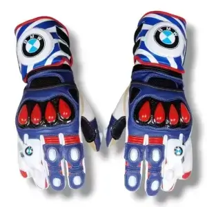 BMW Motorcycle Gloves – Motorbike Racing Leather Gloves