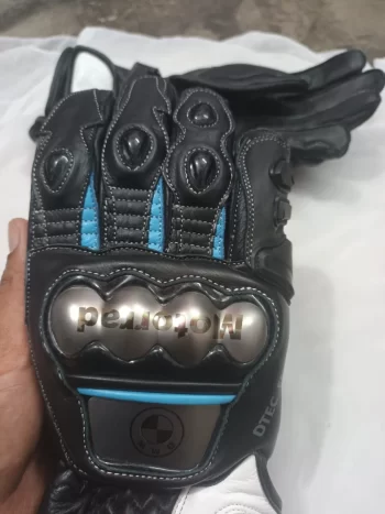 BMW Motorrad Motorbike/Motorcycle Cowhide Leather Racing Gloves - Image 2