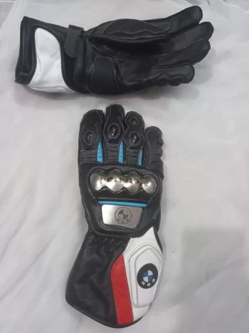 BMW Motorrad Motorbike/Motorcycle Cowhide Leather Racing Gloves - Image 4