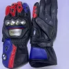 New 2025 BMW Racing Motorbike Leather Gloves – Biker Motorcycle Leather Gloves - Image 2