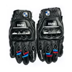 New BMW Motorbike Cowhide Leather Gloves – MotoGP BMW Motorcycle Biker Gloves