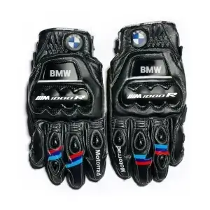 New BMW Motorbike Cowhide Leather Gloves