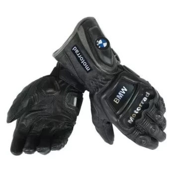 BMW Motorcycle Gloves – Motorbike Racing Sport Biker Leather Gloves (S-M-L-XL-2XL)