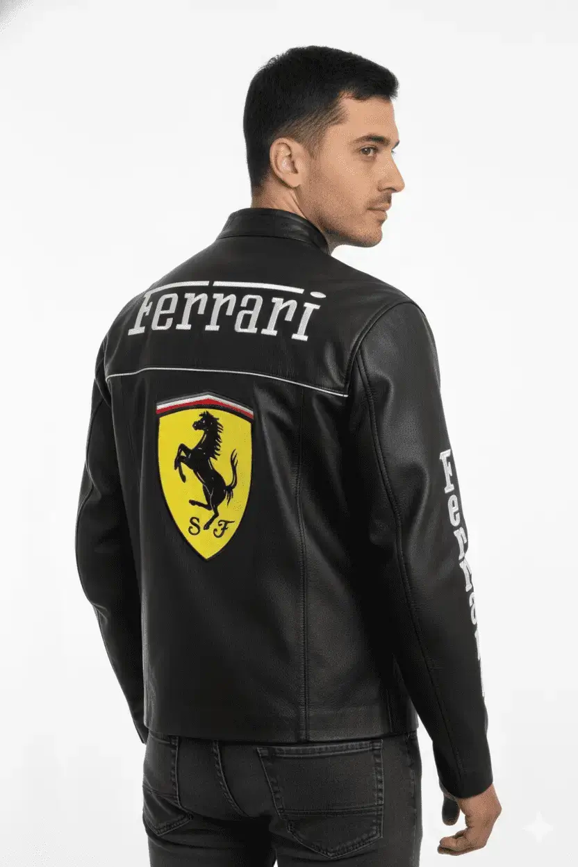 Ferrari Marlboro Jacket Back View