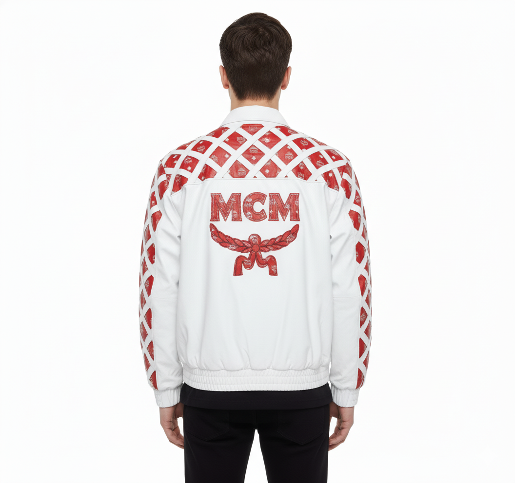 White MCM Jacket